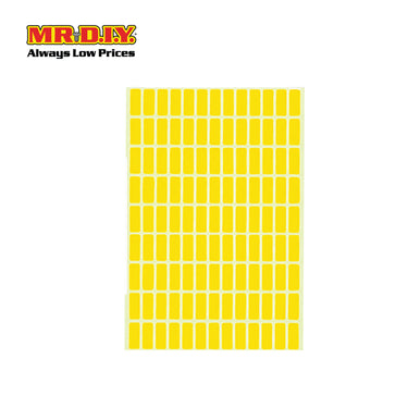 (MR.DIY) Colour Label Sticker (8x20mm) (10 pieces)