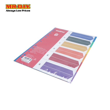 A4 Index Divider 6 Page