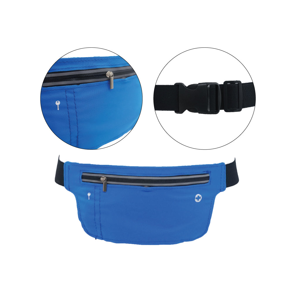 Unisex Sports Exercise Running Waist Bag Pouch (34cm x