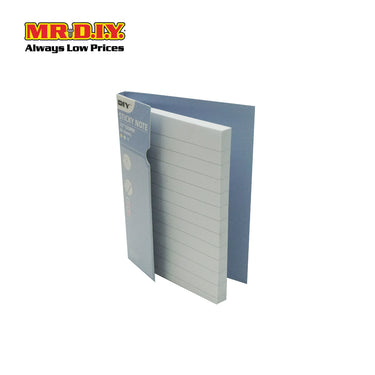 (MR.DIY) Sticky Note Memo Printed Lines Sticker 60 Sheets (76 x 100mm)