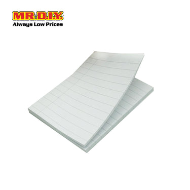 (MR.DIY) Sticky Note Memo Printed Lines Sticker 60 Sheets (76 x 100mm)