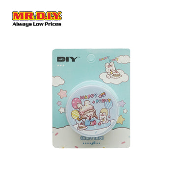 (MR.DIY) Printed Craft Washi Tape Cute Cartoon (100 x 22mm)