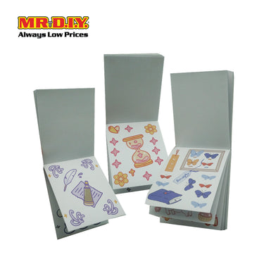 (MR.DIY) Kids Craft Collection Sticker Book Cartoon 50 Sheets