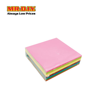 (MR.DIY) Colorful Sticky Notes (7.6x7.6cm)
