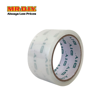(MR.DIY) Transparent Packing Tape 4.5cm x 50Y (6 Rolls)