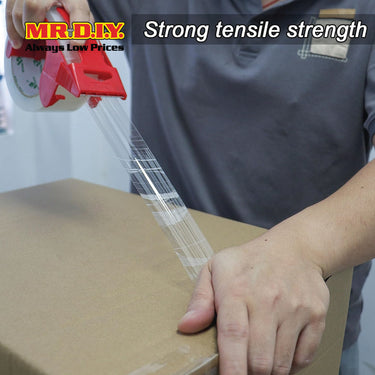 (MR.DIY) Transparent Packing Tape 4.5cm x 50Y (6 Rolls)
