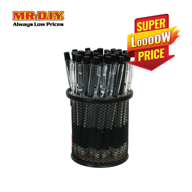 (MR.DIY) Black Ballpoint Pen (1.0 mm) (40 pcs)