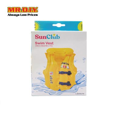 SUNCLUB Kids Inflatable Pool Float Swimming Jacket Safety Vest (46cm x 42cm)