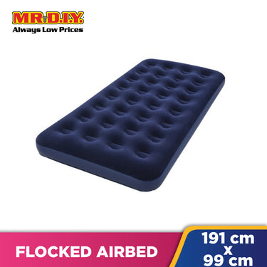 (MR.DIY) AVENLI Twin Flocked Inflatable Indoor Outdoor Air Bed (191cm x 99cm x 22cm)