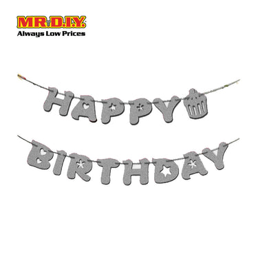 Birthday Party Hanging Flag (3m)