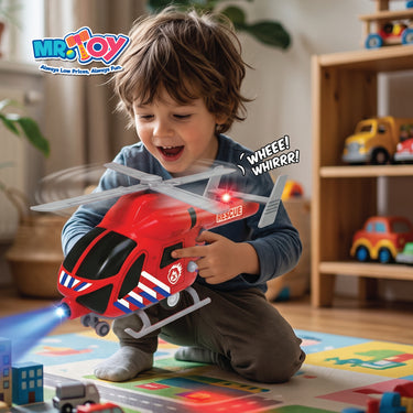 (MR.TOY) Helicopter With Light & Sound
