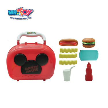 DISNEY Mickey Hand Carry Burger Playset