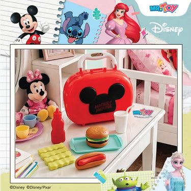 DISNEY Mickey Hand Carry Burger Playset
