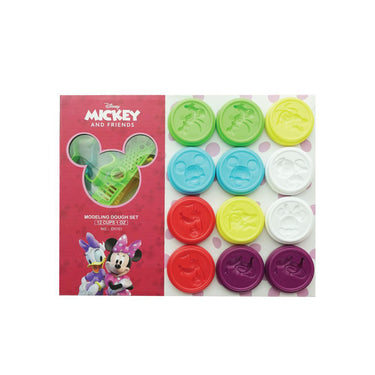 Disney Mickey Color Dough Playset (12 pieces)