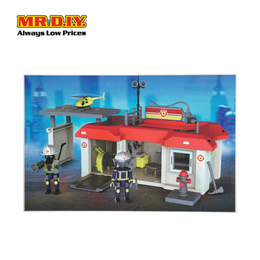 (MR.DIY) Fire Station Simulation Toyset
