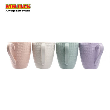 Textured Heavy Duty Plastic Mug