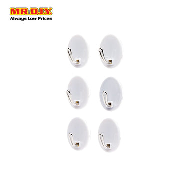 SEN BAO Sticky Hooks - Oval (6pc)