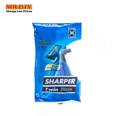 Sharper Twin Blade Razor (5 pcs)