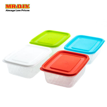 DUORO Plastic Diamond Shine Airtight Food Container 30-32 (3pcs)