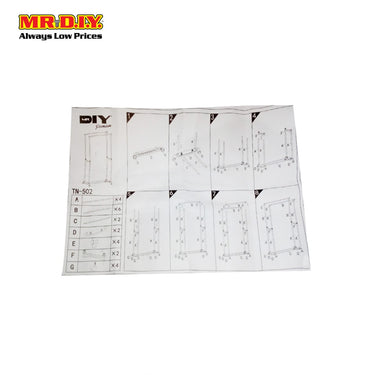 (MR.DIY) Premium Double Bar Cloth Rack