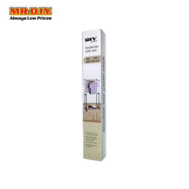 (MR.DIY) Premium Double Bar Cloth Rack