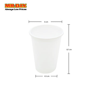 (MR.DIY) Disposable Plastic Cup Cawan Plastik (50pcs)