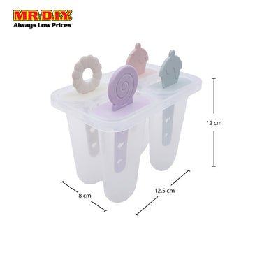 (MR.DIY) Sweet Cakes Ice-Pop Mold (4pcs)