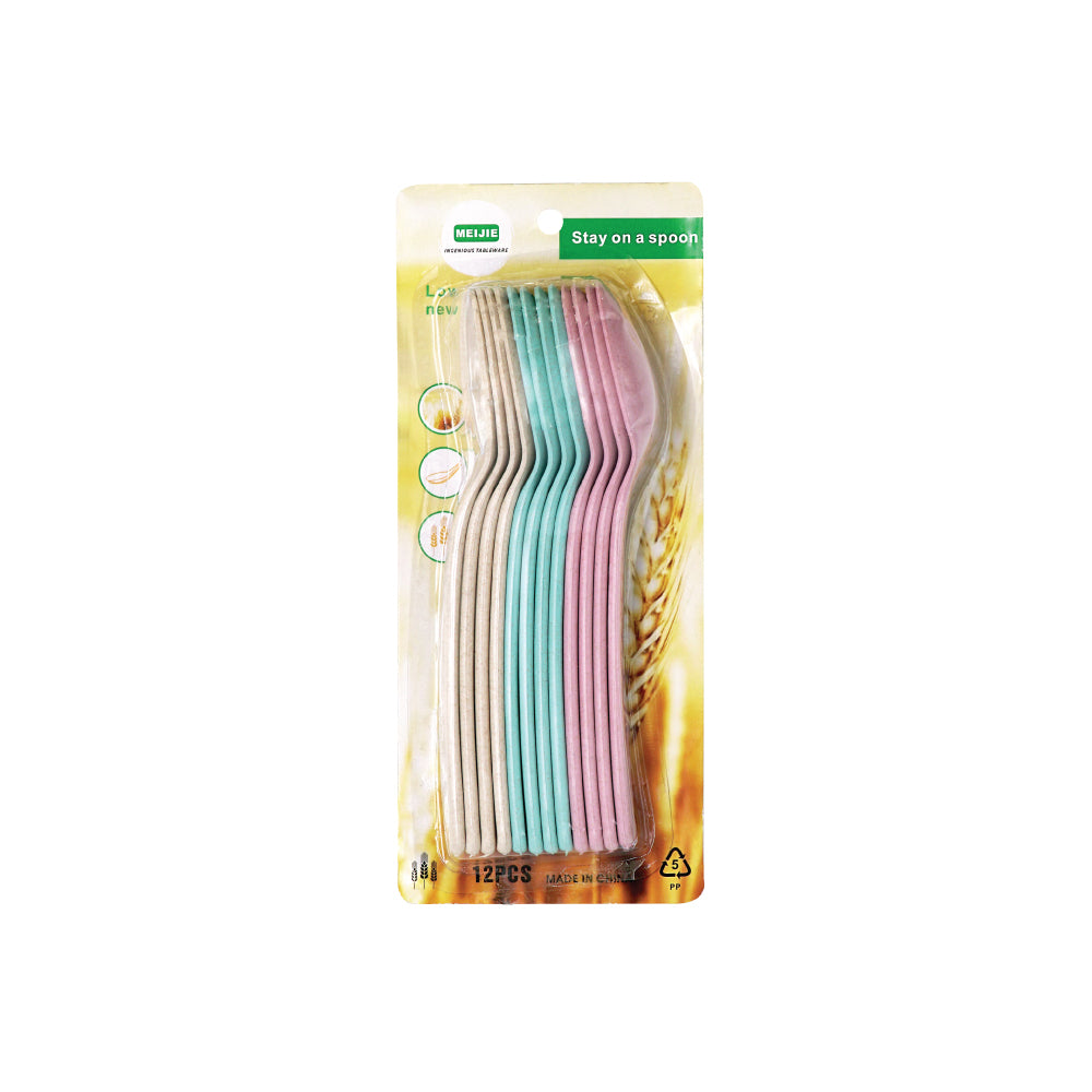 MEIJIE Multi-colour Spoon (12pcs) – MR. D.I.Y. ECOMMERCE (M) SDN BHD