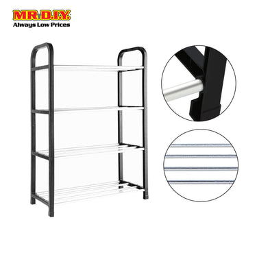 (MR.DIY) 4-Tier Shoe Rack (42cm x 68cm)