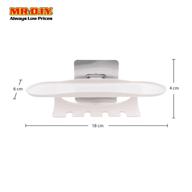 AISJ Wall-Mounted Hanging Toothbrush Holder (18cm x 5.5cm)