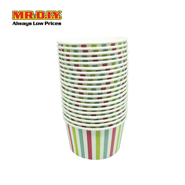 (MR.DIY) Paper Bowl 20pcs 800ml (D7.8cm x H13.5cm)