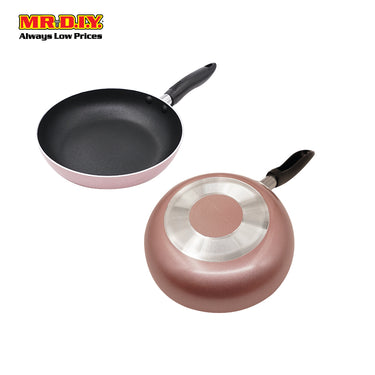 (MR.DIY) Premium Stainless-Steel Non-Stick Coating Fry Pan (20cm)