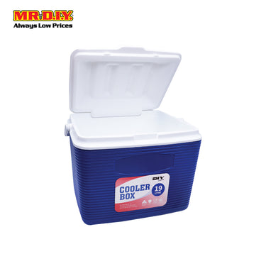 (MR.DIY) Portable Ice Cooler Outdoor Camping Storage Box With Handle (39 x 34 x 32cm) (19L)
