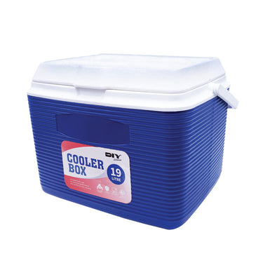 (MR.DIY) Portable Ice Cooler Outdoor Camping Storage Box With Handle (39 x 34 x 32cm) (19L)