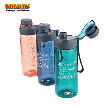 CILLE Drink More Water Print Design Bottle (850ml)