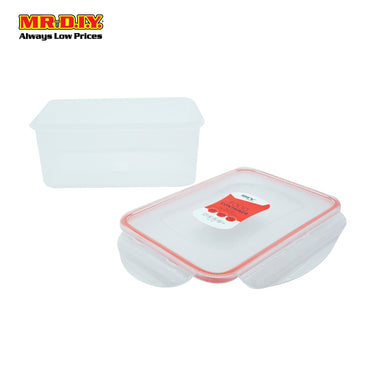 (MR.DIY) Premium Rectangular Airtight Food Container (1150ml)