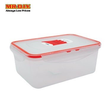 (MR.DIY) Premium Rectangular Airtight Food Container (1150ml)