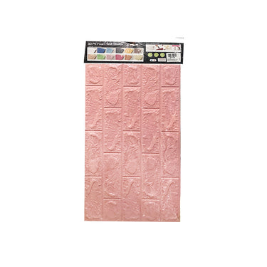 (MR.DIY) 3D Foam Brick Wall Sticker Wallpaper (70cm x 77cm)