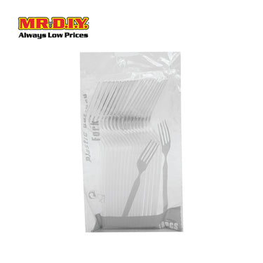 (MR.DIY) Multipurpose Plastic Fork Pack (18pcs)