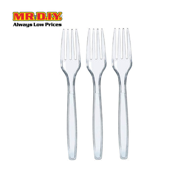 (MR.DIY) Multipurpose Plastic Fork Pack (18pcs)