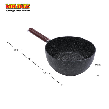 (MR.DIY) Non-Stick Marble Deep Fry Pan (20cm)