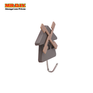 (MR.DIY) Premium  Wall-Mounted House Hooks SM1207 (3pcs x 2kg)