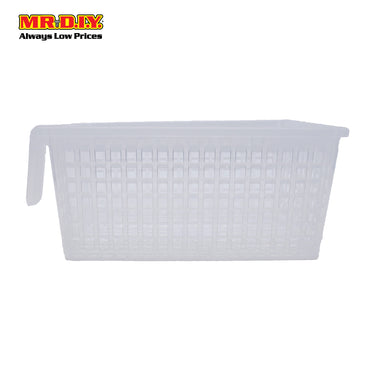 (MR.DIY) Multipurpose Clear Handled Storage Basket YM3523 (26.5cm)