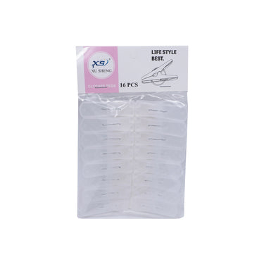 XS Clothes Peg - Translucent White (16pcs)