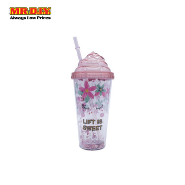 (MR.DIY) Plastic Cup (380 ml) -Pink