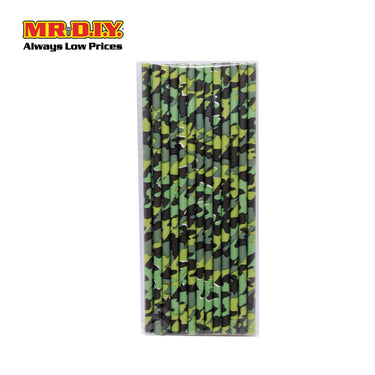 PAPER STRAW 25PCS ST02 6MM