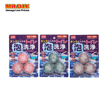 DOINN Toilet Bowl Flush Tablet Cleaner (3pcs X 50g)