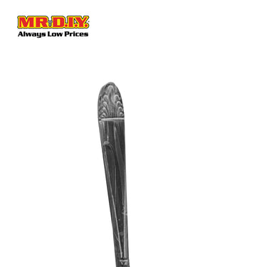 (MR.DIY) Stainless Steel Spoon Floral Design (10 Pcs)