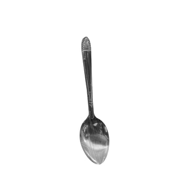 (MR.DIY) Stainless Steel Spoon Floral Design (10 Pcs)
