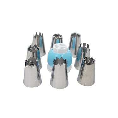 (MR.DIY) Piping Nozzle Set (9 pieces)
